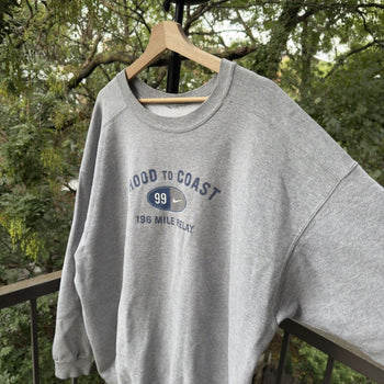 2000s Nike Running Hood To Coast Sweatshirt