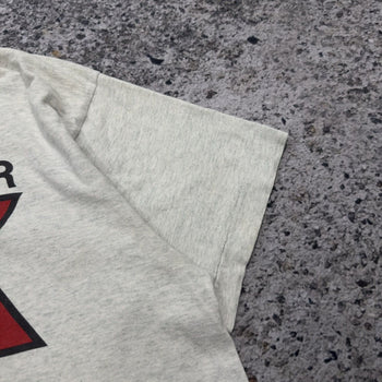 Camiseta desgastada y desgastada de los años 90 "Trabajaré por sexo"