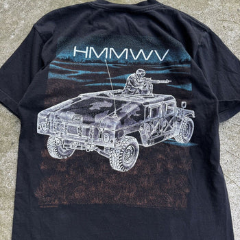 1990s BLACKBIRD MILITARY HMMWV TEE