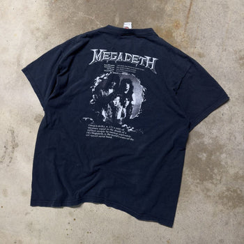 1990S 2000S MEGADETH RIP MARY JANE BAND TEE SHIRT