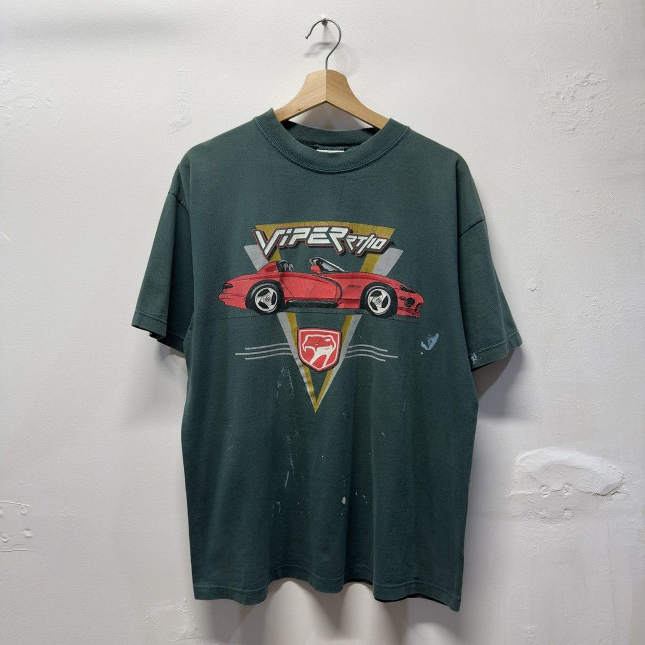 Vintage 1990s Viper RT 10 Shirt Faded Distressed Tee