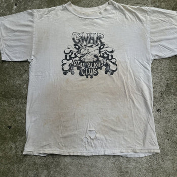 1990s THRASHED GWAR CLUB METAL BAND TEE SHIRT