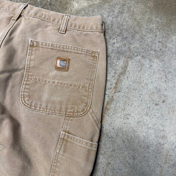 2000S CARHARTT BAGGY TAN CARPENTER PANTS