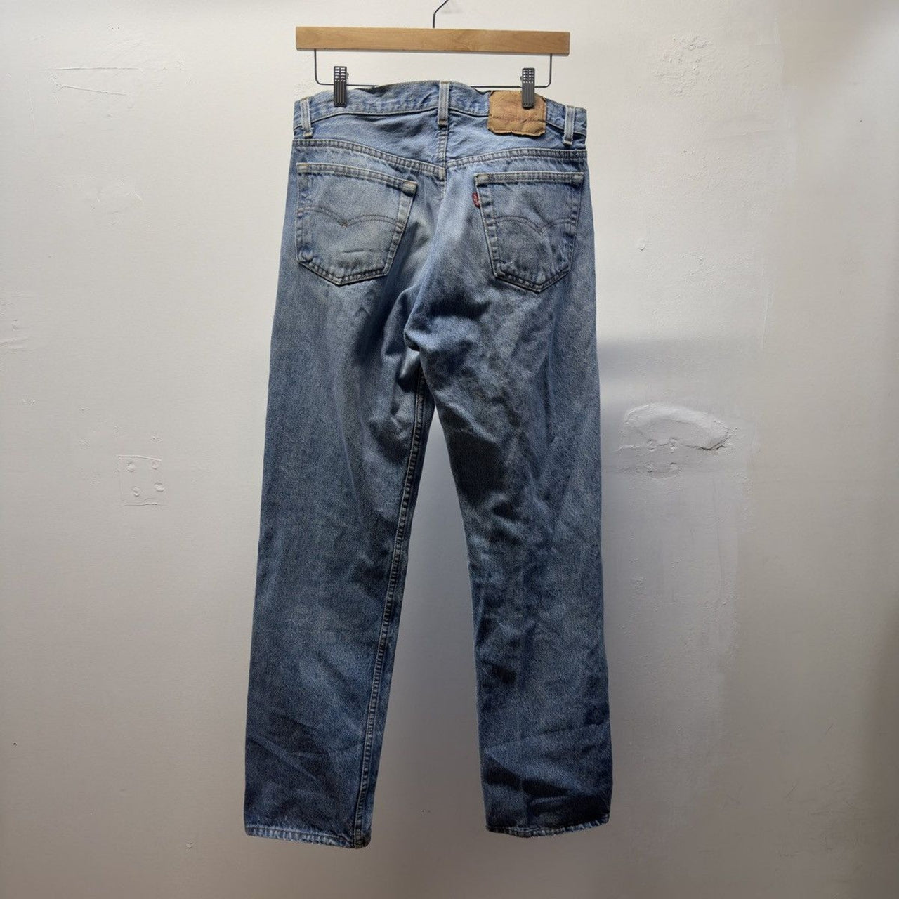 Vintage 1980s Made in USA Levi's 501 Faded Jeans