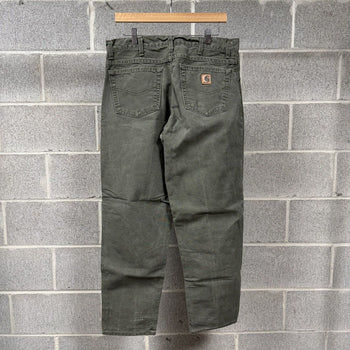 2000s Carhartt Moss Green Denim Jeans