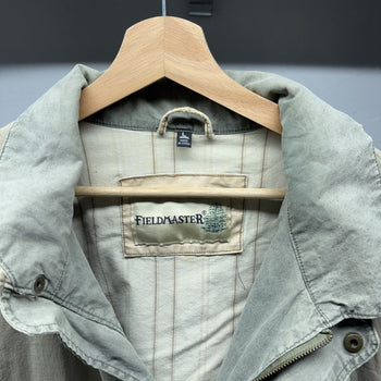 2000s Thrashed Faded Distressed Field Utility Jacket