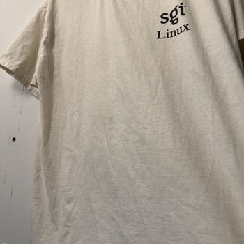 2000s SGI LINUX PENGUIN PC SOFTWARE LOGO TEE