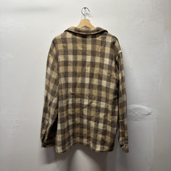 Vintage 1990s Made in USA Woolrich Wool Plaid Flannel Shirt