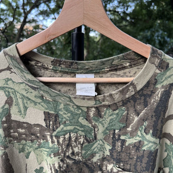1990s Sniper Camo Longsleeve Pocket Tee