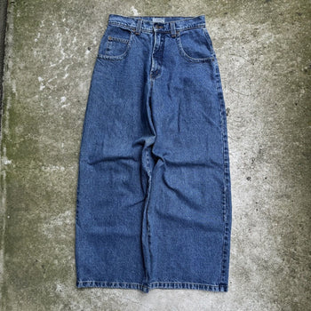 1990s Y2K MENACE BAGGY WIDE LEG DENIM SKATER JEANS