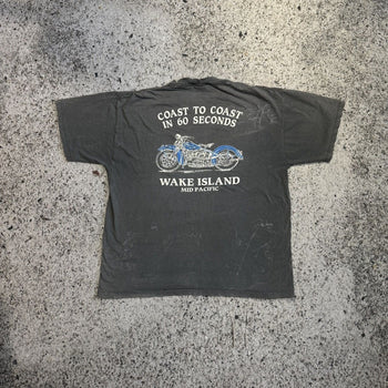 1990s Thrashed Faded Single Stitch Biker Tee