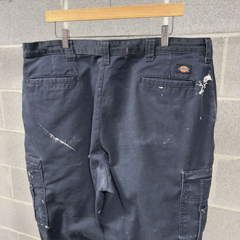 2000s Dickies Thrashed Faded Distressed Cargo Work Pants
