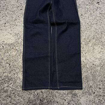 1980s CARHARTT B03 DARK DENIM CARPENTER PANTS