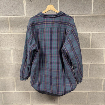 1980s Woolrich Plaid Grunge Flannel Jacket