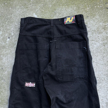 2000S Y2K PACHINNO BAGGY DENIM SKATER ZIP JEANS