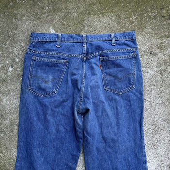 1970s LEVI'S 684 BIG BELL BOTTOM FLARE DENIM JEANS