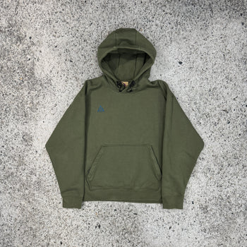 Sudadera con capucha Nike ACG verde extragrande