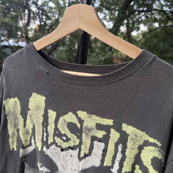 1990s Misfits Crimson Skull Thrashed Band Tee