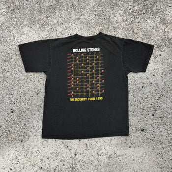 1999 Thrashed Faded Rolling Stones No Security Tour Tee