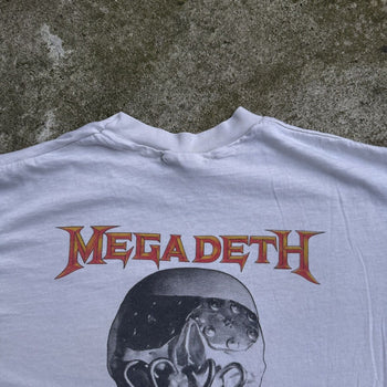 1980s MEGADETH I KILL FOR THRILLS TEE