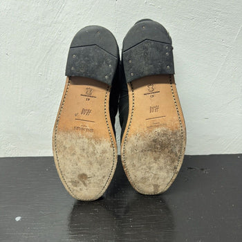 FW15 Balmain x H&M Silver Toe Buckle Boots