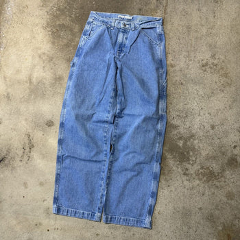 2000S TOMMY HILFIGER FADED BAGGY CARPENTER DENIM JEANS