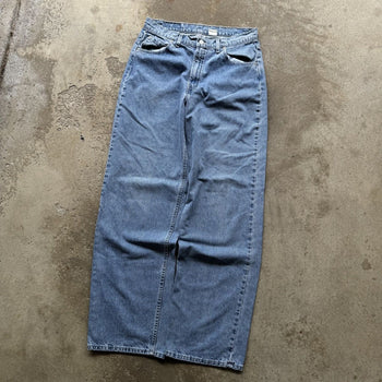 1990s LEVI'S L2 BAGGY FIT BLUE DENIM SKATER JEANS