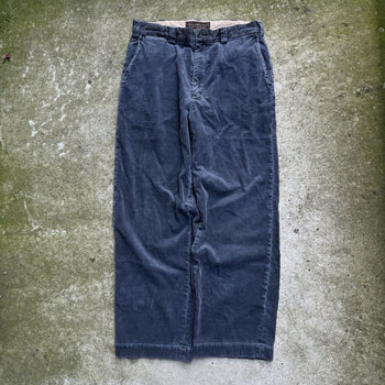 2000s ABERCROMBIE & FITCH BAGGY CORDUROY PANTS