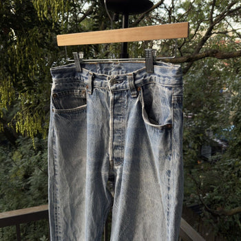 1990s Levi's 501 Faded Jeans - Made in USA