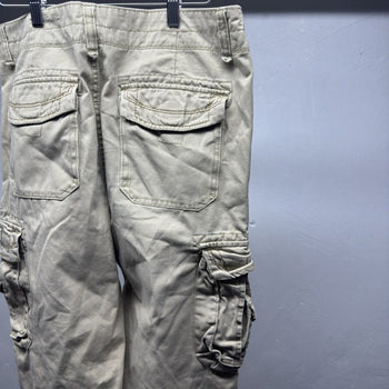 2000s Y2K Union Bay Faded Beige Cargo Pants