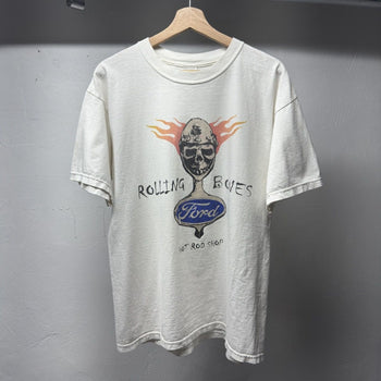 2000s Rolling Bones Hot Rod Shop Skull Tee