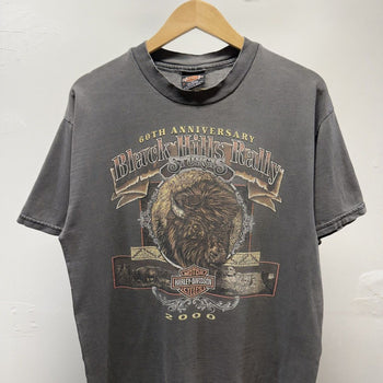 Vintage 2000s Harley Davidson Faded Distressed Tee