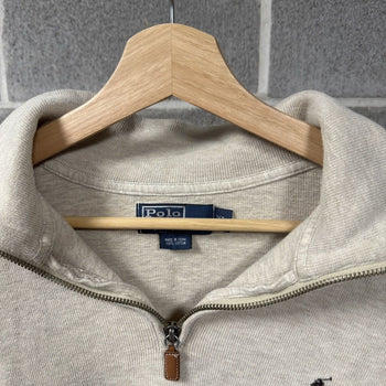 1990s/2000s Polo Ralph Lauren Quarter Zip Sweater