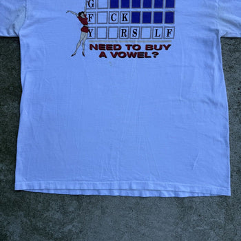 1990S BUY A VOWEL GO FUCK YOURSELF TEE