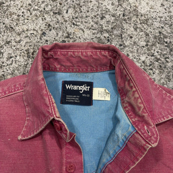 1980s Wrangler Brushpopper Western Shirt