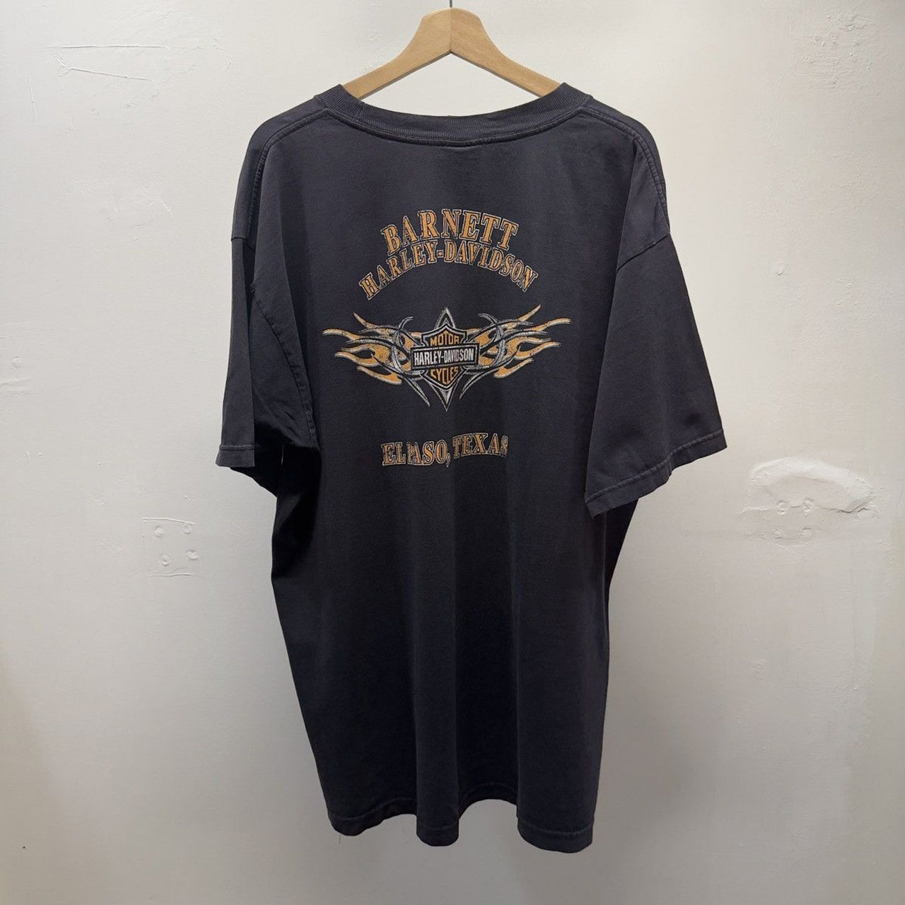 Vintage 2000s Harley Davidson Faded Skull Tee