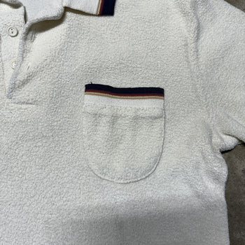 1970s ALFIE CALIFORNIA TERRY CLOTH POLO SHIRT