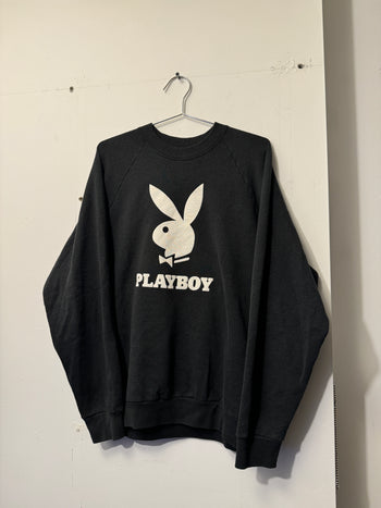 1990s PLAYBOY BUNNY LOGO RAGLAN CREWNECK SWEATSHIRT