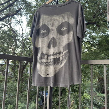1990s Misfits Crimson Skull Thrashed Band Tee