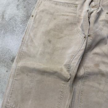 1990s CARHARTT TAN DOUBLE KNEE CARPENTER PANTS