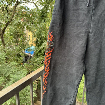 2000s Harley Davidson Faded Flame Sweatpants