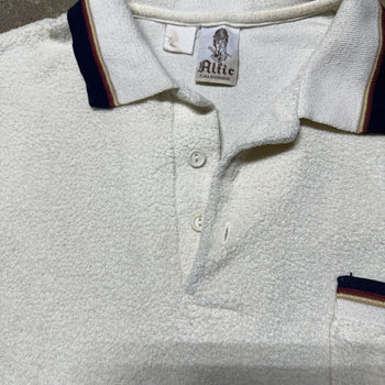 1970s ALFIE CALIFORNIA TERRY CLOTH POLO SHIRT