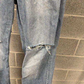 2000s Y2K Unionbay Thrashed Faded Distressed Bootcut Flare Jeans