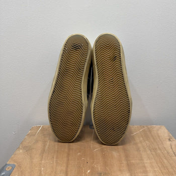 Golden Goose Soul Star Green Suede Sneakers