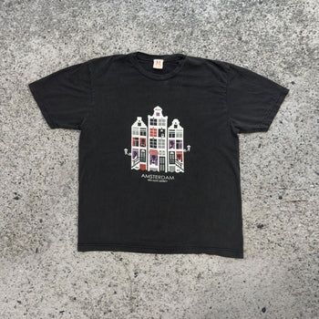 1990s Sin City Amsterdam Red Light District Sex Tee