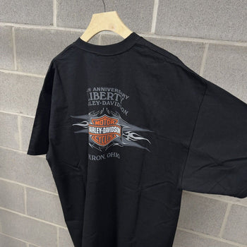 2000s Harley Davidson Ace Flame Pocket Tee