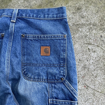 Vaqueros Carpenter Carhartt de doble rodilla de la década de 2000