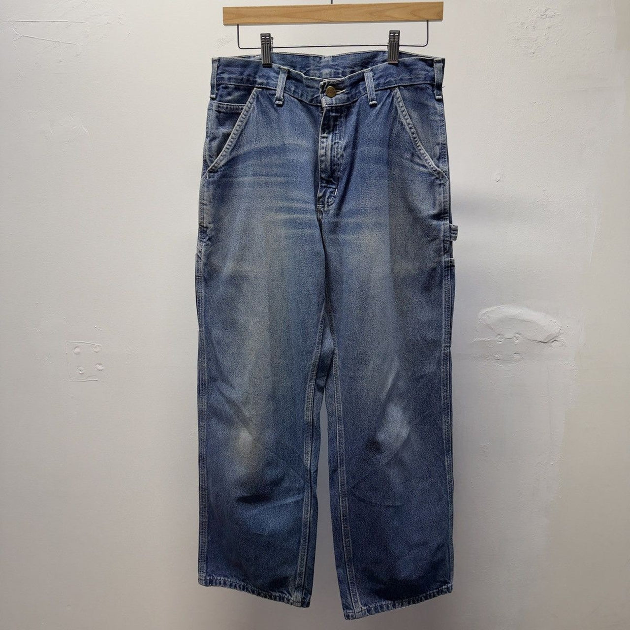 Vintage 2000s Carhartt Faded Distressed Work Jeans