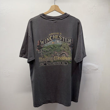 Vintage 1990s Harley Davidson Made in USA Faded Distressed Tee