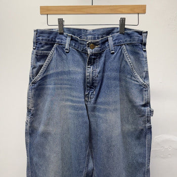 Vintage 2000s Carhartt Faded Distressed Work Jeans